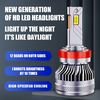 LED H4 lemputės 2vnt. +500% Super light CANBUS