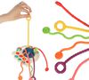 Montessori sensorinis antistresinis  žaislas - kramtukas 4in1