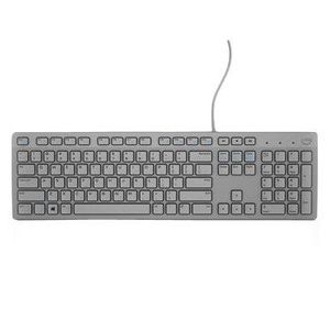 DELL KB216 pilka laidinė multimedija klaviatūra su EN išsidėstymu