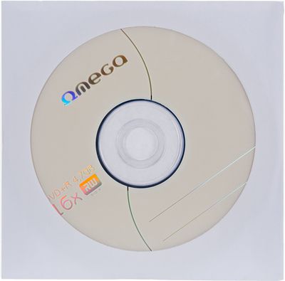 Omega DVD+R 4.7GB 16x envelope