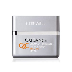 Keenwell Oxidance Antioxidant Multidefence Day Cream SPF15 Dieninis veido kremas su vitaminu C, 50ml