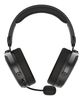 DELTACO GAMING DH420 Wireless gaming headset, USB-C, Black/RGB