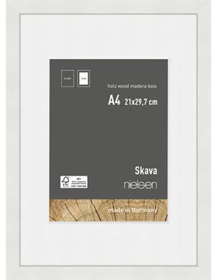 Nielsen Photo Frame 6321101 Skava White A4 21 x 29.7 cm