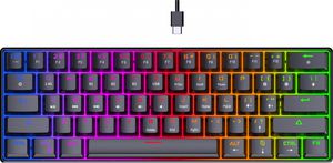 PREYON Brown All Claw wireless mechanical keyboard (60%, Hot Swap, Gateron Brown, US)