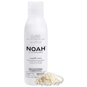 Noah 5.13. Curl Reviving Fluid Garbanų fluidas su ryžių proteinu, 125 ml
