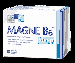 MAGNE B6 Sleep kapsulės N30 