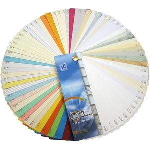 Dekoratyvinis popierius vizitinėms kortelėms Kreska, A4, 250g, metallic mėlynos spalvos, 10 lapų