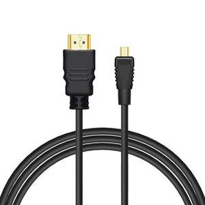 Savio CL-39 HDMI kabelis 1 m HDMI A tipo (standartinis) HDMI D tipo (Mikro) Juoda
