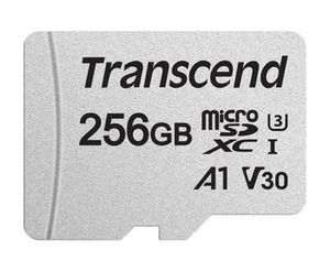 TRANSCEND 256GB UHS-I U3 V30 A1 microSDXC I Class10 with Adapter