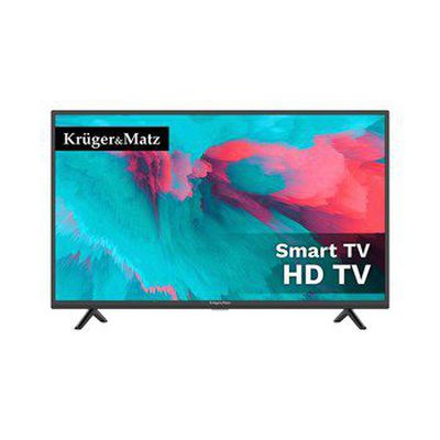 Krüger and Matz KM0232-S5 televizorius 81,3 cm (32") HD Smart TV Juoda