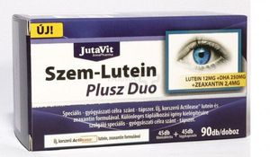 Maisto papildas JUTAVIT Eye-Lutein Plus Duo su liuteinu ir zeaksantinu N90