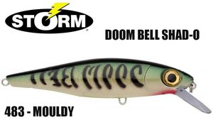 Vobleris Storm Doom Bell Shad-O Mouldy 13 cm