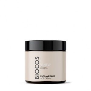 Biocos Renew Anti-Wrinkle Face Cream Priešraukšlinis veido kremas su šlamučiais, 60ml