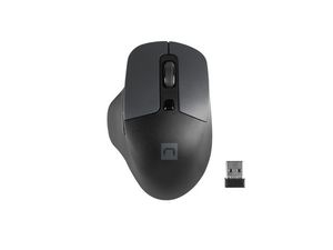 Belaidė pelė Natec Mouse, BlackBird 2, Silent, Wireless, 1600 DPI, Optical, Black