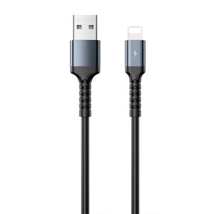 Cable USB-lightning Remax Kayla II,, RC-0C08, 1m, (black)