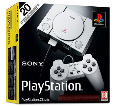 Sony PlayStation Classic Console with 20 games | HDMI