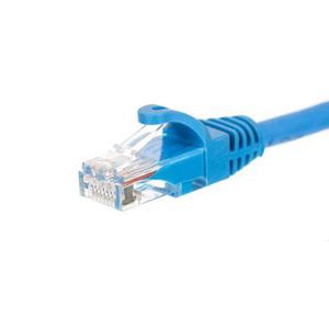 NETRACK BZPAT36B patch cable RJ45 snagless boot Cat 6 UTP 3m blue