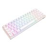 Royal Kludge RK61 TKL Keyboard | 60%, Hot-swap, Blue Switches, US, White