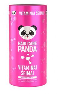 Maisto papildas HAIR CARE PANDA vitaminai šeimai (guminukai) N60