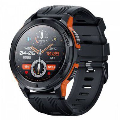 Smartwatch OUKITEL BT10 (BT10-OE/OL) Juoda, Oranžinė