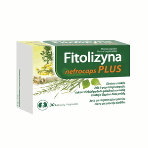 Fitolizyna nefrocaps PLUS kapsulės N30