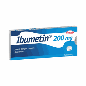 IBUMETIN 200 mg plėvele dengtos tabletės N10