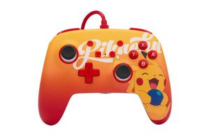 PowerA Oran Berry Pikachu Controller for Nintendo Switch