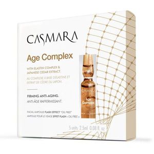 Casmara Age Complex Firming Anti-Aging Ampoules Ampulės amžiaus paveiktai odai, 5x2,5ml