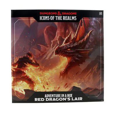 Dungeons  and  Dragons Icons of the Realms: Adventure in a Box - Red Dragon's Lair