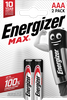 ENERGIZER MAX AAA 2-PACK