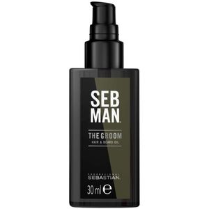 Sebastian The Groom Hair And Beard Oil Plaukų ir barzdos aliejus, 30ml