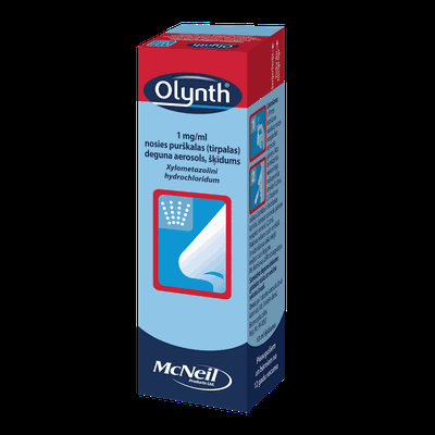 Olynth 1 mg/ml nosies purškalas 10 ml