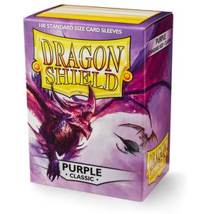 Dragon Shield Standard Sleeves - Classic Purple (100 Pcs)