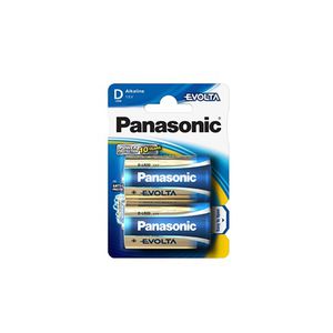 1x2 Panasonic Evolta Mono D LR 20 maitinimo elementai