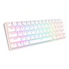 Royal Kludge RK61 TKL Keyboard | 60%, Hot-swap, Blue Switches, US, White