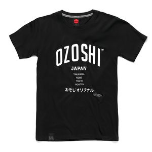 Vyriški Marškinėliai Ozoshi Atsumi Juodi TSH O20TS007