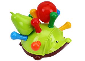 Montessori dėliojimo žaidimas - Ežiukas (žalias)