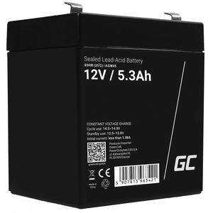 Green Cell Battery AGM VRLA 12V 5.3Ah