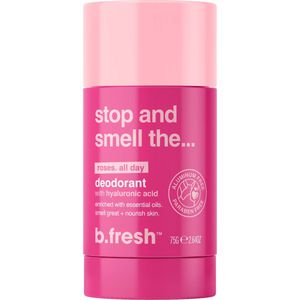 b.fresh Stop And Smell The... Roses Aluminum-Free Deodorant Tepamas dezodorantas, 50g