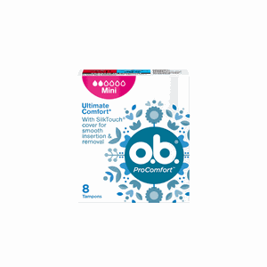 O.B. higieniniai tamponai Pro Comfort Mini N8 
