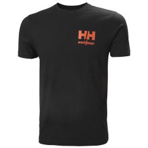 Marškinėliai HELLY HANSEN Classic Logo T-Shirt, juodi XL