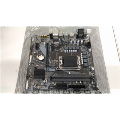 SALE OUT. GIGABYTE H610M H DDR4 1.0 M/B, REFURBISHED, WITHOUT ORIGINAL PACKAGING AND ACCESSORIES, BACKPANEL INCLUDED | H610M H DDR4 1.0 M/B | Processor family Intel | Processor socket  LGA1700 | DDR4 DIMM | Memory slots 2 | Supported hard disk drive interfaces  SATA, M.2 | Number of SATA connectors 4 | Chipset Intel H610 Express | Micro ATX | REFURBISHED, WITHOUT ORIGINAL PACKAGING AND ACCESSORIES, BACKPANEL INCLUDED