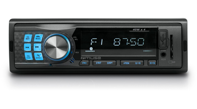 Muse M-195 Car Radio with Bluetooth, 4x40 W