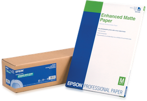 Foto popierius Epson Enhanced Matte Paper Roll A1 (61.0 cmx30.5 m) 189 g/m² 1 roll(s)