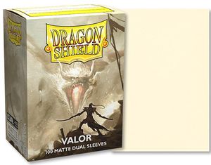 Dragon Shield Standard Matte Dual Sleeves - Valor (100 Pcs)