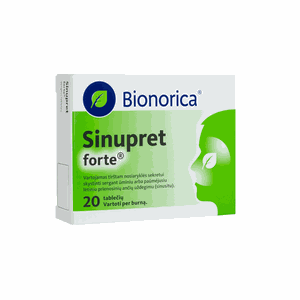 Sinupret forte dengtos tabletės N20