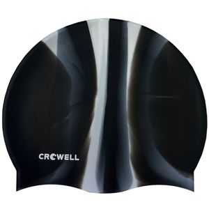 Plaukimo Kepuraitė Crowell Multi Flame Juodai Pilka