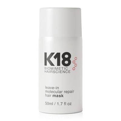 K18 Leave-In Molecular Repair Hair Mask Nenuplaunama molekulinė atkuriamoji plaukų kaukė, 50ml
