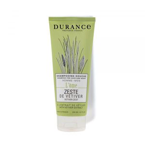 Durance Shampoo For Hair &amp; Body Vetiver Zest Kūno ir plaukų prausiklis vyrams, 200ml