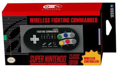 HORI Nintendo Switch Super SNES Classic Edition Fighting Comander Belaidis valdiklis